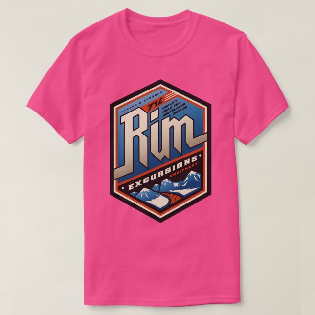 Camiseta Excursiones De Rim (Diseño del anverso)