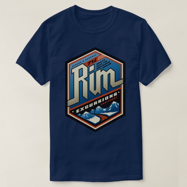 Camiseta Excursiones De Rim (Diseño del anverso)