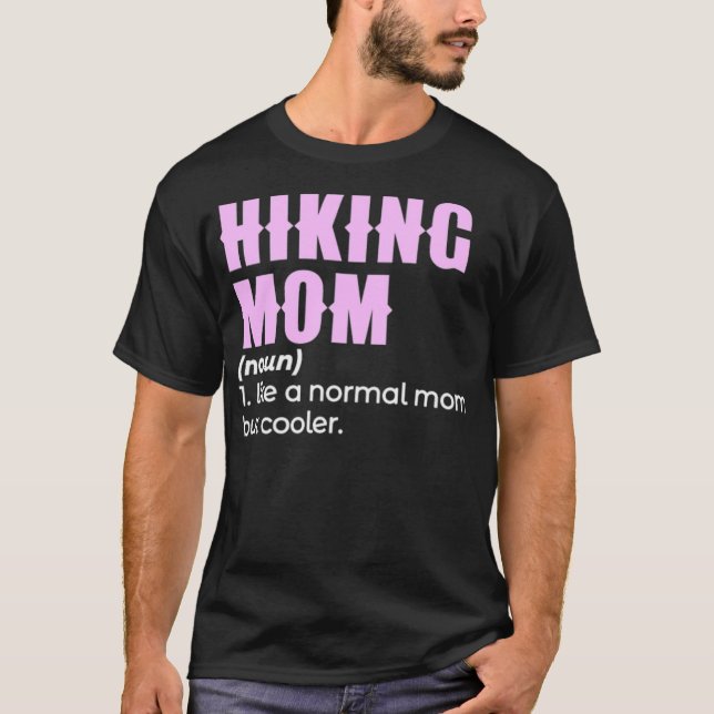 Camiseta excursionismo de mamá fantasía (Anverso)