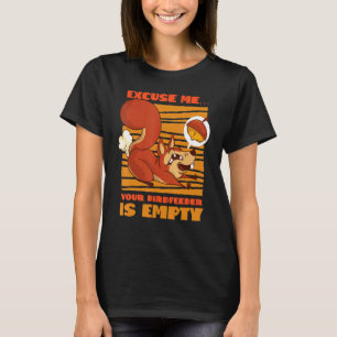Camiseta Excusa De Acorn De La Ardilla De La Ardilla Meu202