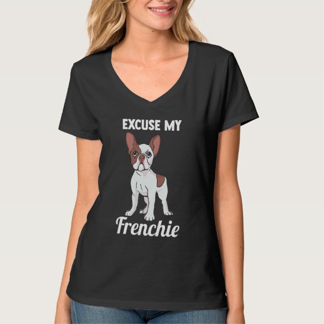 Camiseta Excuse My Frenchie Frenchie Owner (Anverso)