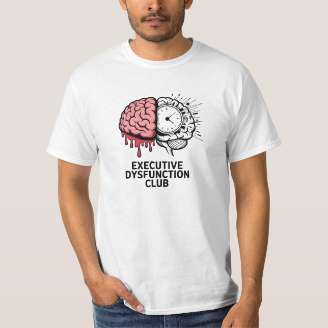 Camiseta  Executive Dysfunction Club Minimal Tee (Anverso)
