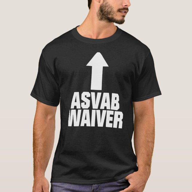 Camiseta Exención de ASVAB (Anverso)