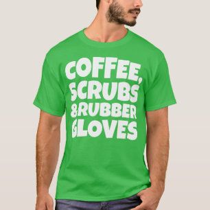 Camiseta Exfoliantes de café y guantes de goma 3