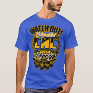 Camiseta Exhausted CNC Machine Operator  Machinist Funny