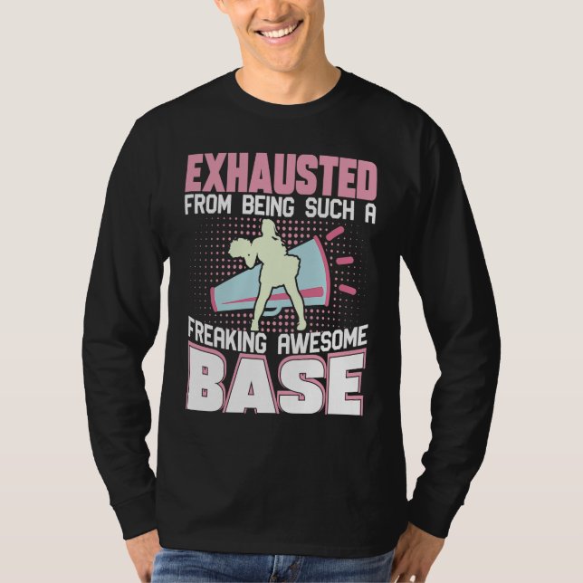 Camiseta Exhausted From Being Such Freaking Awesome Base Ch (Anverso)