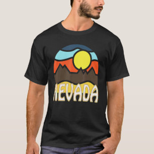 Camiseta Exhibición de la vida al aire libre en Nevada Retr