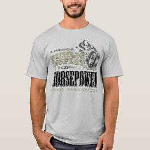 Camiseta Exhibición pública de caballos de fuerza
