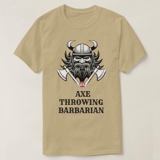 Camiseta Exilar bárbaro 1 (Diseño del anverso)
