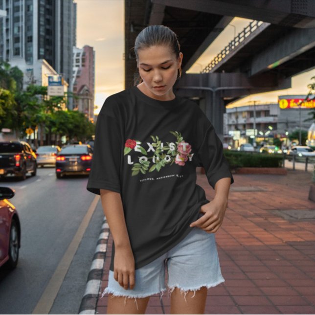Camiseta Exist Louly Flowers (Subido por el creador)