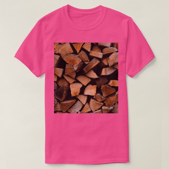 Camiseta Existencia de troncos (Diseño del anverso)
