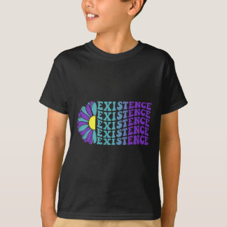 Camiseta Existencia Prevención del Suicidio Awarene de Salu