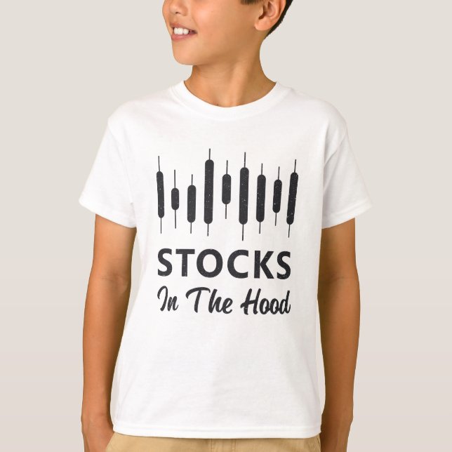 Camiseta Existencias En El Mercado De Valores En El Comerci (Anverso)