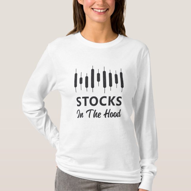 Camiseta Existencias En El Mercado De Valores En El Comerci (Anverso)