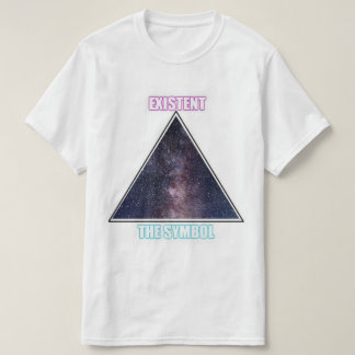 Camiseta Existente el símbolo