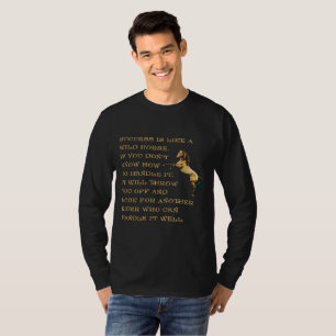 Camiseta Éxito de Caballo Salvaje