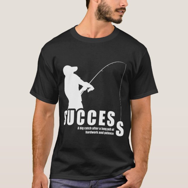 Camiseta Éxito en la Pesca (Anverso)