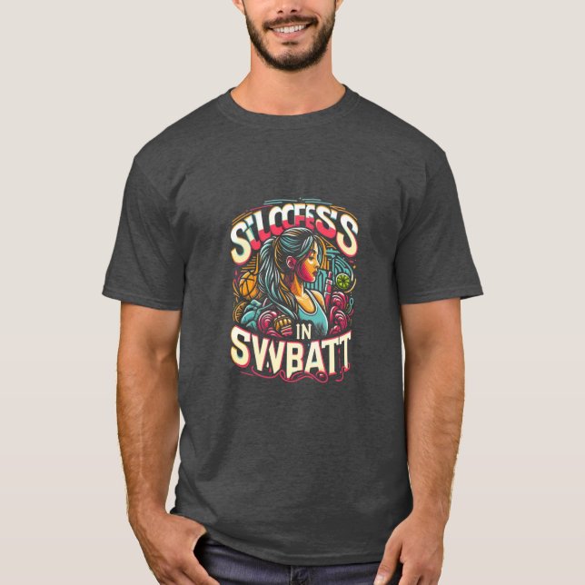 Camiseta Éxito en sudor (Anverso)