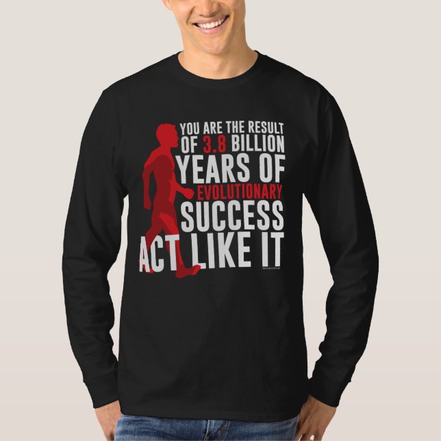 Camiseta Éxito evolutivo (Anverso)