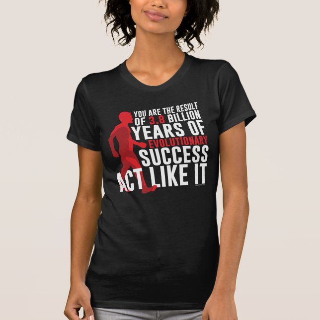 Camiseta Éxito evolutivo (Anverso)