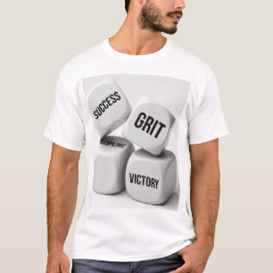 Camiseta ÉXITO TENACIDAD DISCIPLINA VICTORIA - Minimalista
