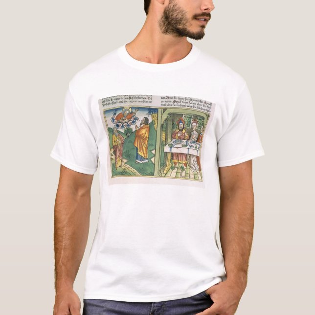 Camiseta Éxodo 8 1-15 las siete plagas de Egipto: Moses (Anverso)