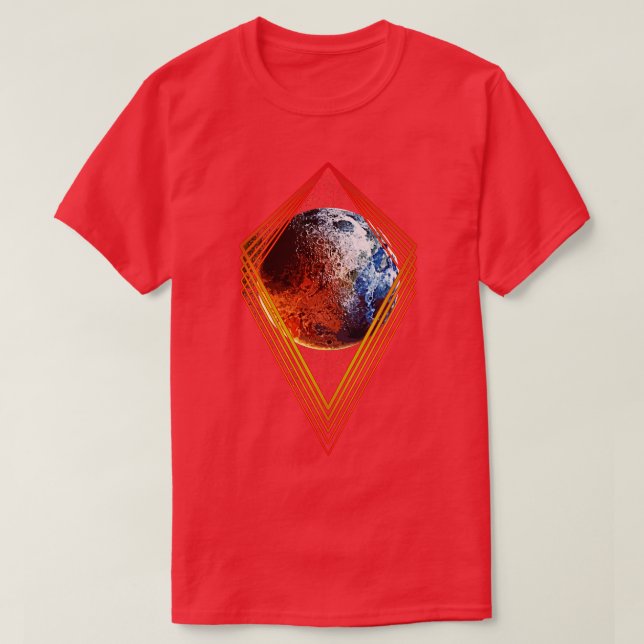 Camiseta Exoplaneta 6 (Diseño del anverso)