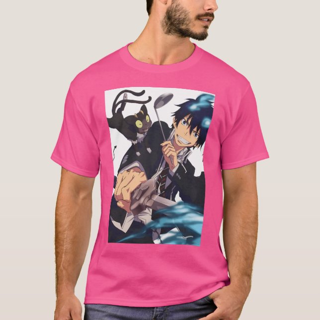 Camiseta Exorcista azul (Anverso)