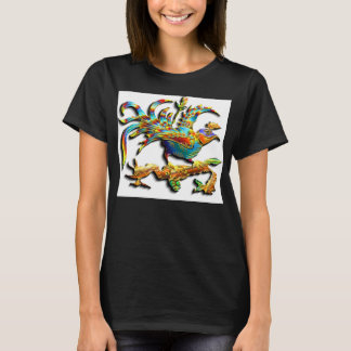 Camiseta Exotic Cloisonné Bird T-Shirt