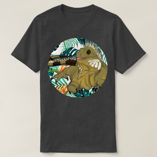 Camiseta Exotic Reptile Lover Pet Lizard Owner Tropical Igu (Diseño del anverso)