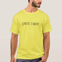 Camiseta exótica