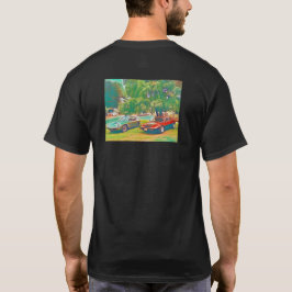 Camiseta exótica italiana clásica de la comida