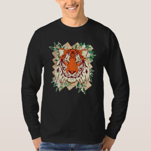 Camiseta Exótico animal salvaje gato depredador jungla tige