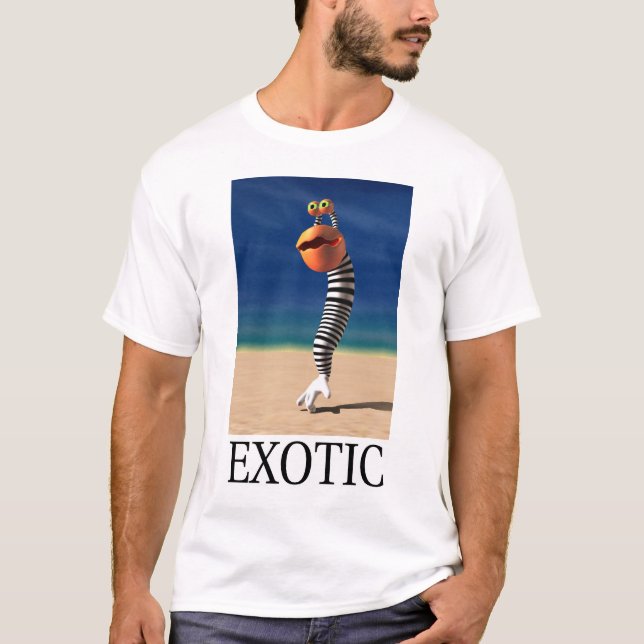 Camiseta Exótico (camiseta) (Anverso)