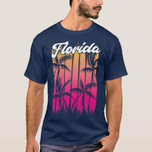 Camiseta Exótico FL Lover Tropical Summer Palm Trees Florid