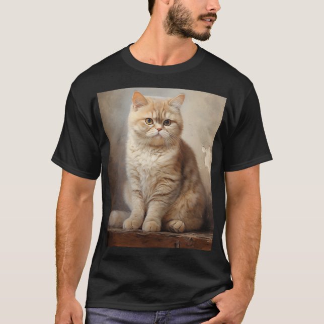 Camiseta Exótico Shorthair cat (Anverso)