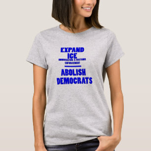Camiseta Expandir el hielo aboliendo los demócratas Camiset