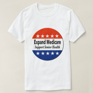 Camiseta Expandir Medicare para apoyar la salud de los adul