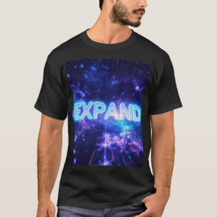 Camiseta EXPANDIR - Universo Digital Big Bang Cyberpunk Tec