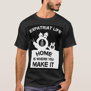 Camiseta Expatriados Expatriados En El Extranjero Familias
