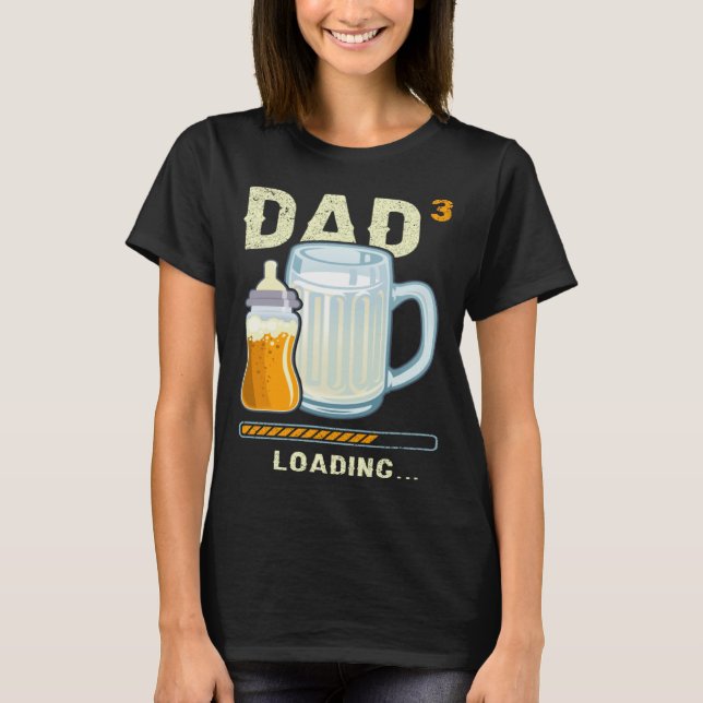 Camiseta Expectant Dad Dad to be Future Dad 3rd child  2 (Anverso)