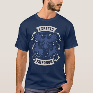 Camiseta Expecto Patronum Gráfica Silueta Vintage