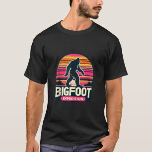 Camiseta Expedición a pie en bicicleta Senderismo Sasquatch