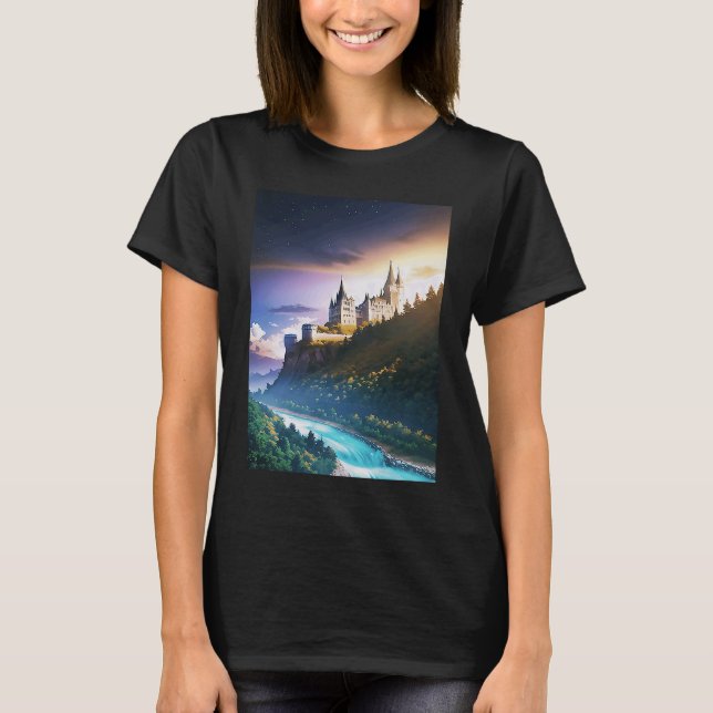 Camiseta Expedición al Castillo al Aire Libre en el Univers (Anverso)
