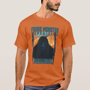 Camiseta Expedición al Monstruo de Fouke Arkansas Pantano C