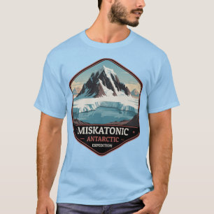 Camiseta Expedición Antártica Miskatonic Viajes Vintage