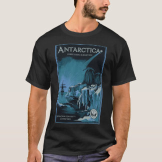 Camiseta Expedición Antártica retro