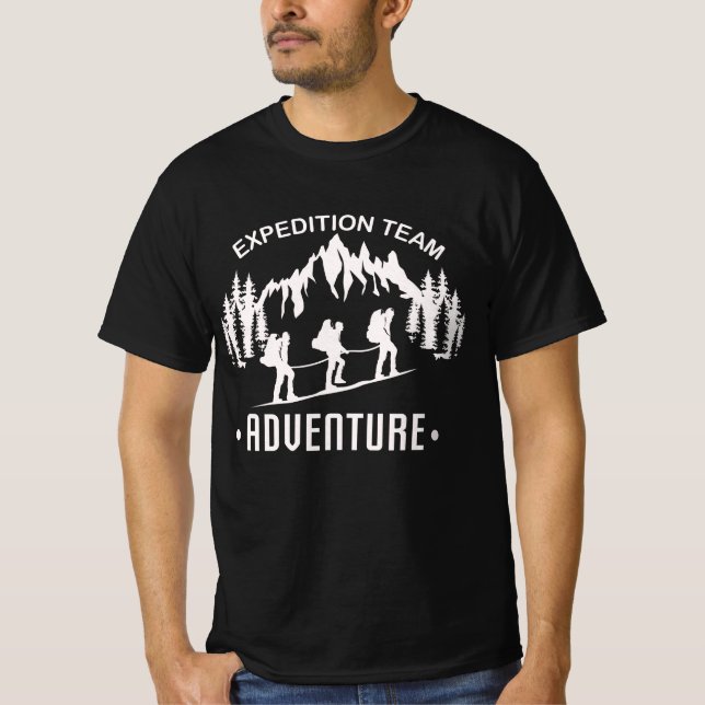 Camiseta Expedición Camisas suaves del equipo (Anverso)