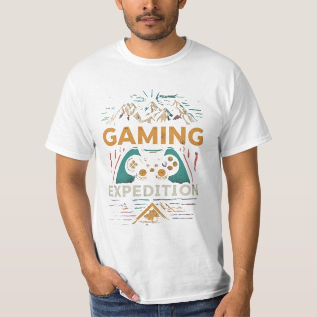 Camiseta Expedición de juegos (Anverso)