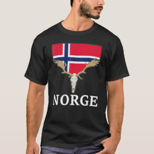 Camiseta Expedición de la bandera de Noruega Festividad de 